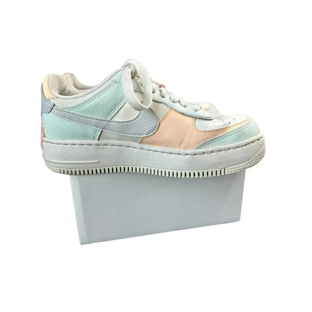 Nike Air Force 1 Low Shadow Sail barely Green Sneakers Women's Size 7.5